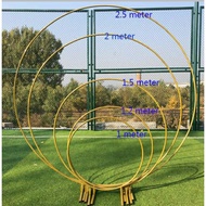 Decorative CIRCLE BACKDROP / RoundRing Arch Backdrop Stand