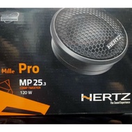 hertz mille pro mp 25.3 hi quality tweeter made in italy