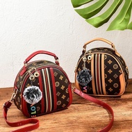 Efee Hong Kong Daigou 2019 Old Flower GU ZHI LV Zuoanalysis New Style Female Bag Old Flower One-Shou