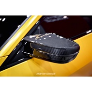 BMW G80 G82 M3 M4 Carbon Rearview Mirror Cover Horn Hot Press Dry (Without Bracket)