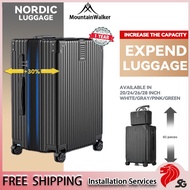 MW  Expandable Luggage 28 INCH Luggage Bag Lightweight Luggage Trolley 20/24/28 Inch