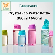 [Tupperware] Crystal Eco Water Bottle 350ml / 550ml (Pink / Lilac / Sky Blue / Light Green)