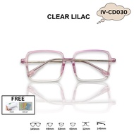 MATA PINKIBI - IV-CD030 Bebilenka Glasses Normal Minus Glasses, Stylish Glasses, Korean Bluechromic 