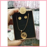 ✤ ☏ necklace set padre PIO (with box)