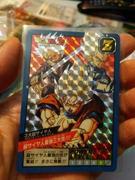 $168 包平郵 全新盒出質素 原裝日版 Bandai made in Japan 龍珠30週年萬變卡 激鬥閃卡一張  第三代閃中閃底閃 3大超級撒亞人 全部免費包埋平郵！！！轉數快FPS or Pa