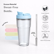 Swanz Ecozen - Eco Bottle Lightweight, Travel Bottle, Leakproof & Easy-Clean Bottle, Tumbler Bottle