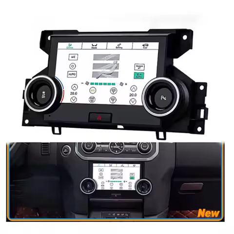 7" LCD Screen Android A/C Climate Control Panel For 10-16 Land Rover Discovery LR4 V6 V8 3.0L Car En