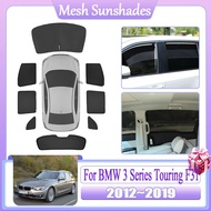 For BMW 3 Series Touring F31 2012-2019 Magnetic Sunshade Curtain Breathable Mesh Sun Visor Privacy W