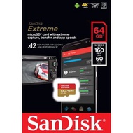 Sandisk Extreme MICROSD 64gb Card MICROSDXC memory card 64GB 記憶卡 手機 手提電話 相機 mobile Camera適用 香港行貨
