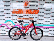 FOXTER 26" Full Suspension MTB DH Fork Disc Gear Bike BFT26FS501