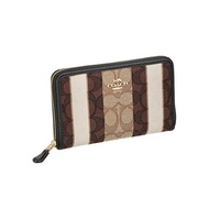 [Coach] Long Wallet (Landofusnai) C4297 Signature Women's Im/Khaki Black Multi