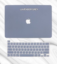 Macbook Case + Silicone Keyboard Air13 / Pro13 / M1 / M2 / M3 / Pro14 เคส แมคบุ๊ค และ ซิลิโคนคีย์