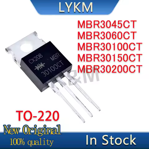 10/PCS New Original MBR3045CT MBR3060CT MBR30100CT MBR30150CT MBR30200CT TO-220 Schottky diode In St