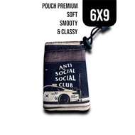 ANTI SOCIAL SOCIAL CLUB POUCH 6x9