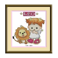 Zodiac Cross Stitch Package LEO 11105D
