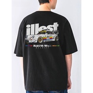 1 Cotton Short Sleeve T-Shirt Porsche RWB SMSG Car Print Sweat-Absorbent Breathable Round Neck Unise
