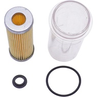 Fuel Filter with 0-Ring & Bowl Replacement for Kubota B20 B21 B2100 B2150 B2400 B7300 B7100,1T021-43