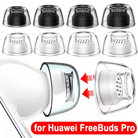 InEar Anti Slip Silicone Filter Earbud for Huawei Freebuds Pro Liquid Silicone Ear Tips Ear Caps for