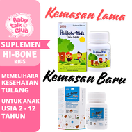Hi Bone Kids Hi-Bone Anak Kemasan Botol Isi 30 Tablet Kunyah Kesehatan Tulang Anak
