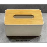 BAMBOO BAMBOO LID TISSUE BOX natural TISSUE BOX