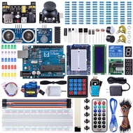 Miuzei Starter Kit Compatible with Arduino Projects with Microcontroller, LCD1602 Module, Breadboard
