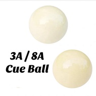 PPP 1pc 3A / 8A Pool Balls Billiard Snooker White Cue Ball Standard Diameter 52.5mm Training Ball 28