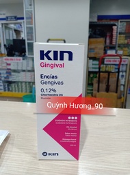Nước súc miệng KIN Gingival 250ml giúp bảo vệ răng nướu
