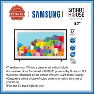 FREE SHIPPING  Samsung Frame TV 32 Inch The Frame 32" QLED Smart Lifestyle Gaming LED TV Matte Displ