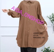 Tunik Fisa Tunik Jumbo Tunik Wanita Tunik Hijab Tunik Muslimah Tunik Lengan Panjang Tunik Kekinian Tunik Terlaris Atasan Jumbo Atasan Wanita Atasan Hijab Atasan Muslimah Ld120 Oversize Cod