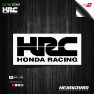 Cutting Sticker HRC Honda Racing Logo | HRC Honda Racing Logo Cutting Sticker