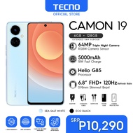 Tecno Mobile "Camon 19" Model:Cl6n (128+6gb)