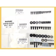 Suzuki RG110 RGS RGV120 RG Sport RGV 110 Body Cover Screw Complete Full Set