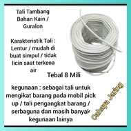 TALI TAMBANG BAHAN DARI KAIN 8MM / TALI TAMBANG KAIN / TALI TAMBANG MOBIL PICK UP