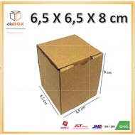 (10Pcs) Cardboard Size 6.5x6.5x8 cm....Die Cut cake box, snack - accessories - etc. pizza box model