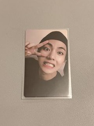 防彈少年團 金泰亨 BTS V Love Yourself Europe World Tour DVD小卡