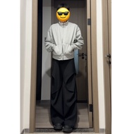 OUMULONG | Pleated Flared Trouser Pants
