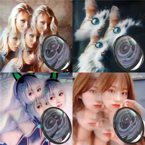 Kaleidoscope Prism Swirl Filter Special Effects Photography Accessories Lens ND Variable nikon d5600