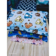 Bantal baby/bantal kecil +sarung bantal cotton berzip