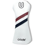 CRODE Golf Club Head Covers Premium Leather for Iron(9pcs/Set), Driver, Fairway Wood, Hybrid, Blade 