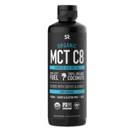 Sports Research, Organic MCT C8 Oil, Unflavored, 16 fl oz (473 ml), Great in Keto Coffee, Tea
