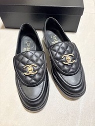 🔥Chanel Quilted Leather Loafers