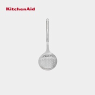 KitchenAid Stainless Steel Premium Skimming Spoon - Silver ตะแกรงตักของทอดสแตนเลส