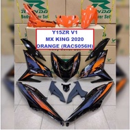 Cover Set Rapido Y15ZR V1 V2 Yamaha MX King 2020 Orange Color Ysuku Accessories Motor Y15 Black MXking Mx King2020