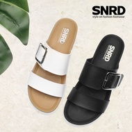 SNRD SN252 NEW Women's Summer Beach Shoes Korean Fashion Style Buckle Point Strap Slippers