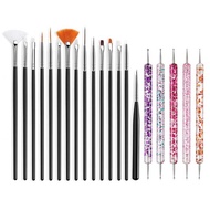 Nail Art Brush Dotting Pen Tools 20 PCS F-20