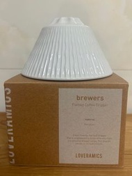 全新 原裝紙盒 loveramics 陶瓷濾杯 - 白色