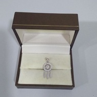 925 Silver Plated Pendant (CP5726-W)