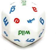 Koplow Individual White Alphabet Dice 30mm d30