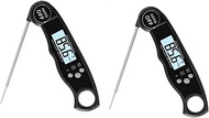 Luxshiny Refrigerator Thermometers 2pcs Thermometer Meat Electronic Fridge Thermometers