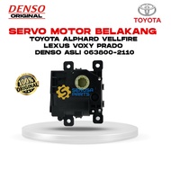 REAR MOTORCYCLE SERVO TOYOTA ALPHARD VELLFIRE LEXUS VOXY PRADO DENSO ORIGINAL 063800-2110